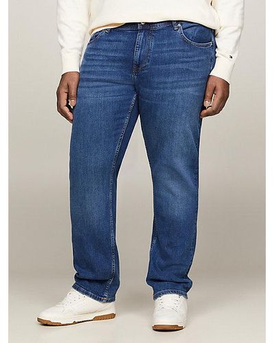 Tommy Hilfiger Plus Madison Fitted Straight Jeans - Blauw