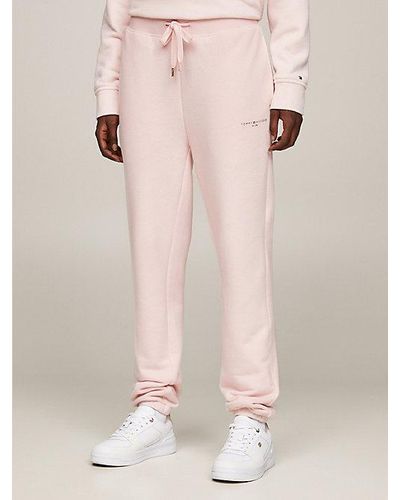 Tommy Hilfiger 1985 Tapered signature-jogger - Roze