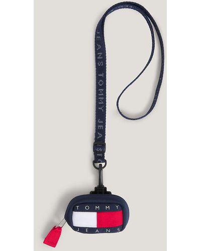 Tommy Hilfiger Lanyard Recycled Earpods Case - White