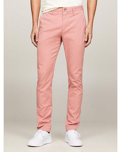 Tommy Hilfiger 1985 Collection Bleecker Slim Fit Pima-Chinos - Pink