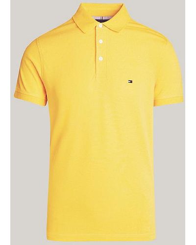 Tommy Hilfiger 1985 Collection Slim Fit Poloshirt - Gelb