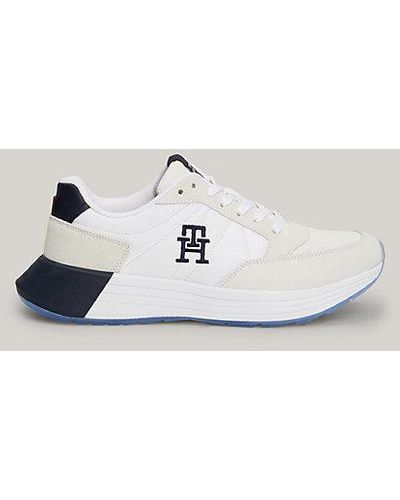 Tommy Hilfiger Classics Elevated Runner-Wildledersneaker - Mettallic