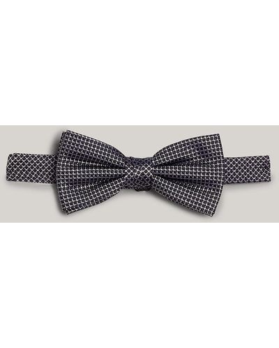 Tommy Hilfiger Pre-tied Woven Silk Bow Tie - Multicolour