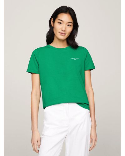Tommy Hilfiger T-shirt 1985 Collection à logo - Vert