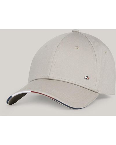 Tommy Hilfiger Signature Flag Six-panel Baseball Cap - Natural