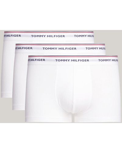 Tommy Hilfiger 3-pack Low-rise Trunks - White