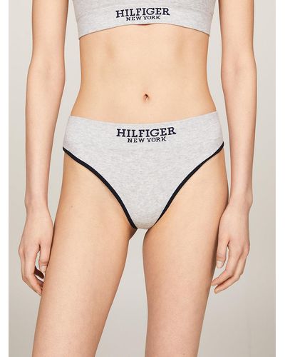 Tommy Hilfiger Hilfiger Monotype Contrast Piping Thong - Multicolour