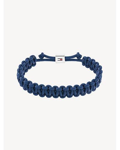 Tommy Hilfiger Blaues Armband im Knoten-Design