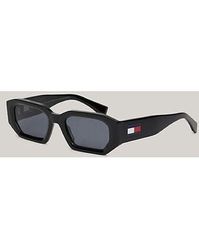 Tommy Hilfiger Sonnenbrille mit kleinen, achteckigen Gläsern - Schwarz