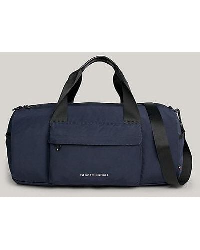 Tommy Hilfiger Medium Reistas Met Logo - Blauw