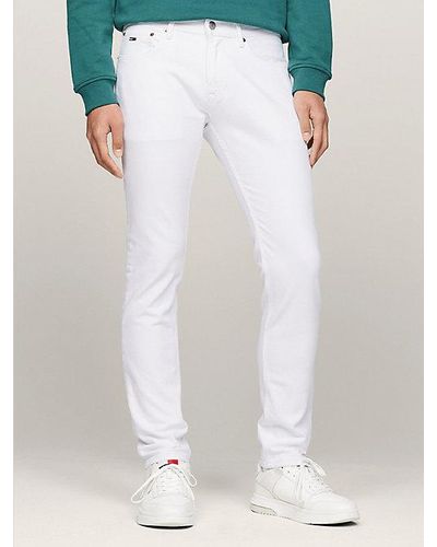 Tommy Hilfiger Scanton Witte Slim Jeans