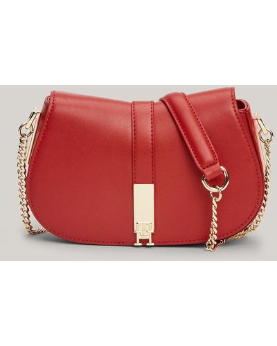 Tommy Hilfiger Heritage Chain Crossover Bag - Red