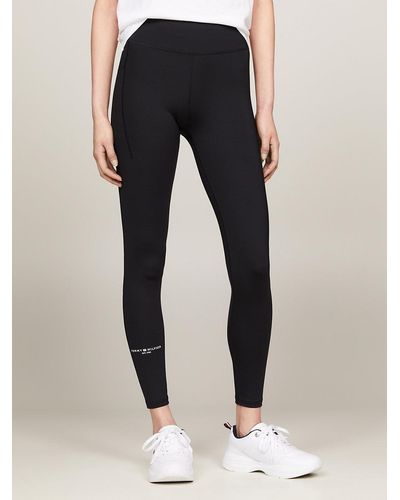 Tommy Hilfiger Legging long Essential taille mi-haute - Bleu