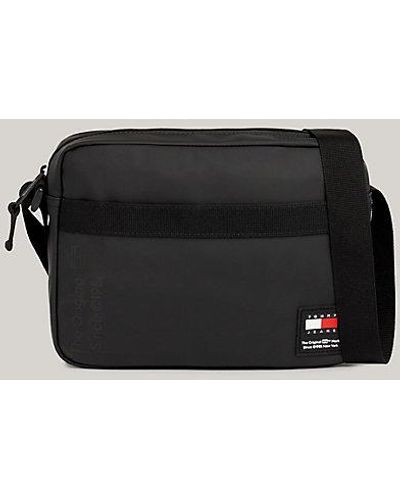 Tommy Hilfiger Essential kleine Crossbody-Kameratasche mit Logo - Blau