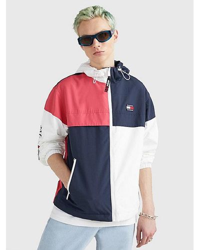 Tommy Hilfiger Archive Relaxed Fit Chicago-windbreaker - Rood