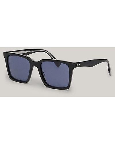 Tommy Hilfiger Gafas de sol cuadradas con tachuelas - Azul