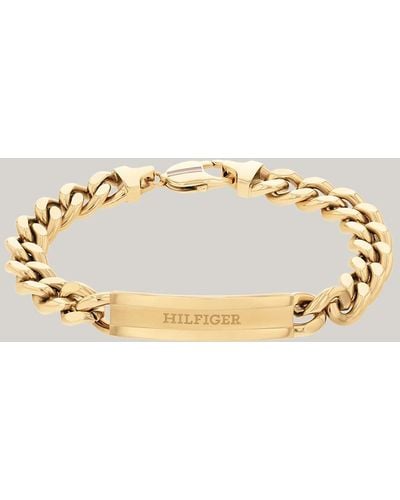 Tommy Hilfiger Ionic Gold-plated Chain-link Bracelet - Metallic