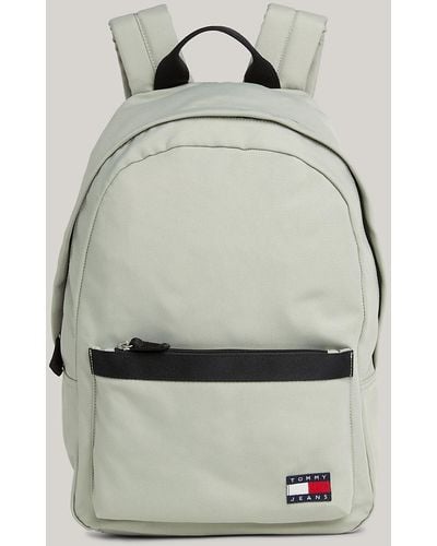 Tommy Hilfiger Essential Dome Flag Backpack - Grey