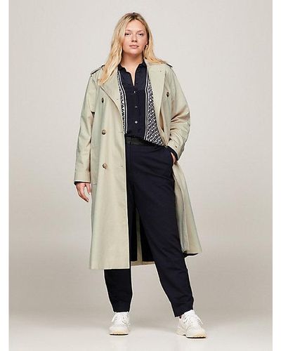 Tommy Hilfiger Curve 1985 Collection Trenchcoat - Natur