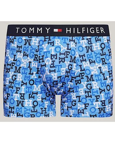 Tommy Hilfiger Th Original Boxershort Met Logotailleband - Blauw