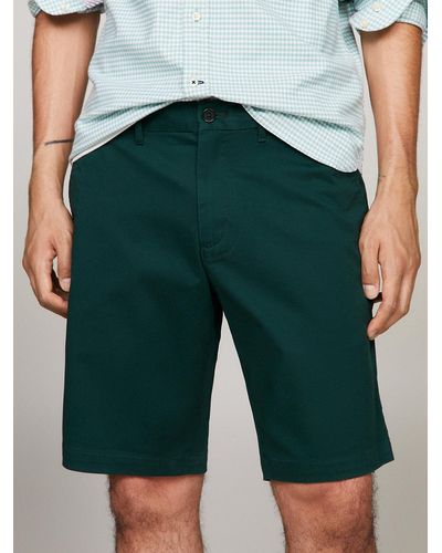 Tommy Hilfiger Harlem 1985 Collection Relaxed Chino Shorts - Green