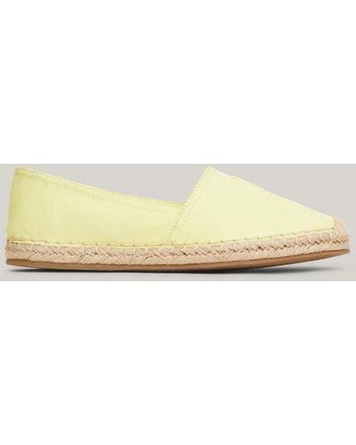 Tommy Hilfiger Embroidery Flat Espadrilles - Natural