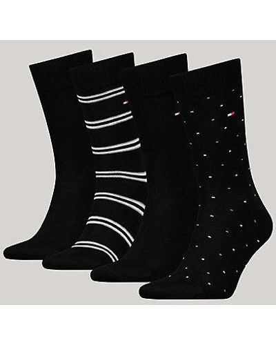Tommy Hilfiger 4er-Pack Classics Socken inkl. Geschenkbox - Schwarz