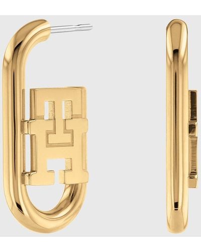 Tommy Hilfiger Gold-plated Stud Earrings - Metallic