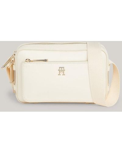 Tommy Hilfiger Iconic Th Monogram Small Camera Bag - Green