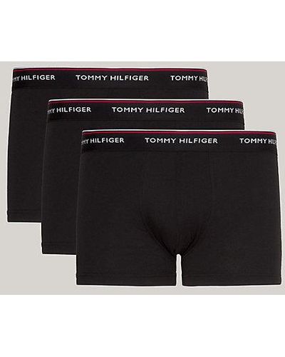 Tommy Hilfiger Set Van 3 Low Rise Boxers - Zwart