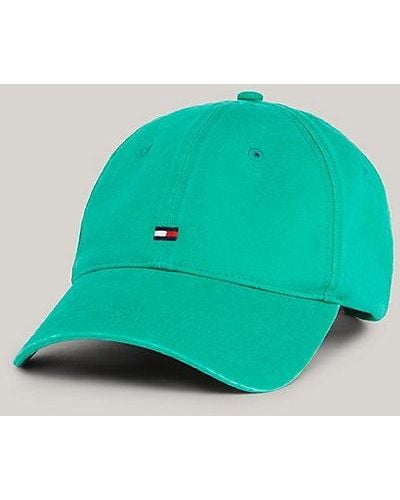 Tommy Hilfiger Essential Baseball-Cap mit Flag-Stickerei - Grün