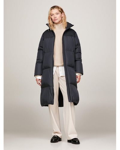 Tommy Hilfiger Brushed New York Puffer Jacket in Grey | Lyst UK