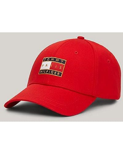Tommy Hilfiger Paris 1985 Collection Baseball-Cap - Rot