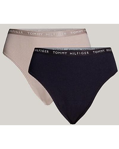 Tommy Hilfiger Pack de 2 braguitas menstruales - Azul