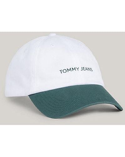 Tommy Hilfiger Baseball-Cap mit aufgesticktem Logo - Grün