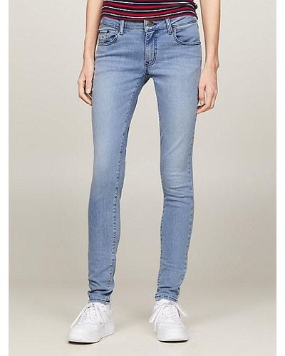 Tommy Hilfiger Sophie Low Rise Skinny Jeans - Blauw