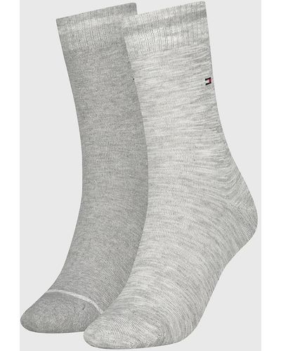 Tommy Hilfiger 2-pack Neppy Socks - Grey