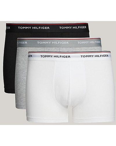 Tommy Hilfiger Set Van 3 Premium Essential Boxershorts - Wit