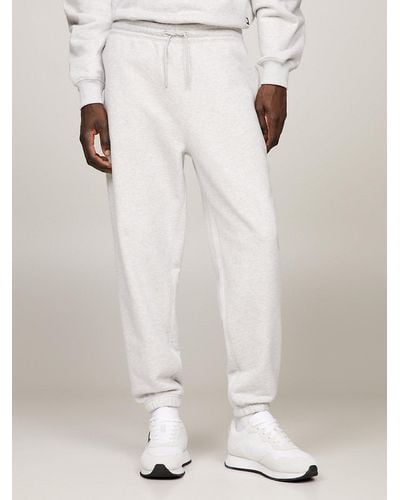 Tommy Hilfiger Logo Relaxed Joggers - White