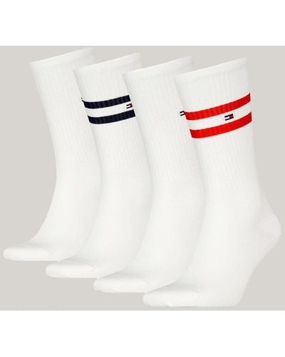 Tommy Hilfiger 4-pack Stripe Socks Gift Box - Natural