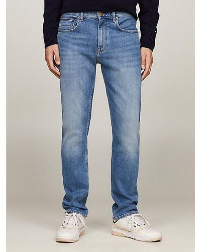 Tommy Hilfiger TH Flex Mercer Regular Straight Jeans - Blau