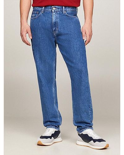 Tommy Hilfiger Isaac Relaxed Tapered Jeans - Blauw