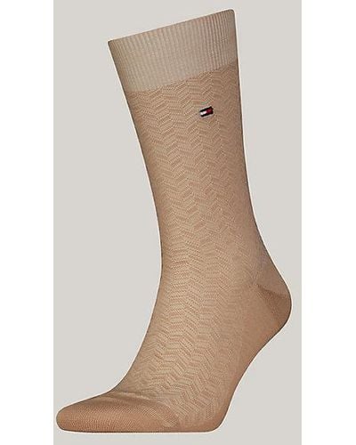 Tommy Hilfiger Pack de calcetines con diseño de espiga - Neutro