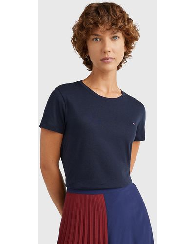 T-shirts Tommy Hilfiger pour femme | Réductions en ligne jusqu'à 52 % | Lyst