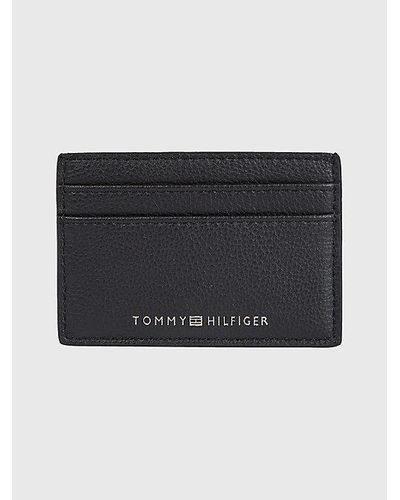 Tommy Hilfiger Kreditkartenetui mit Logo-Prägung - Schwarz