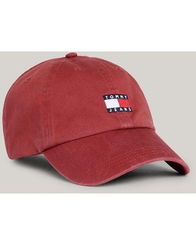 Tommy Hilfiger Heritage Six-panel Baseball Cap - Red