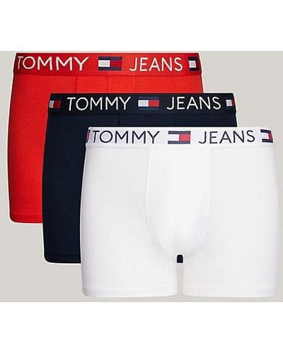 Tommy Hilfiger Pack de 3 calzoncillos Trunk Essential - Blanco