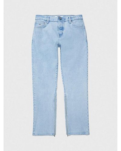 Tommy Hilfiger Adaptive Ethan Relaxed Straight Jeans - Blau