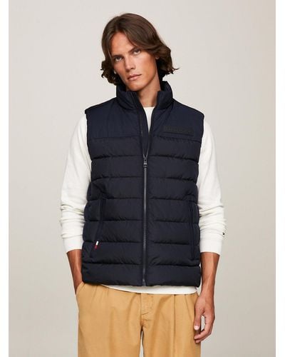 Tommy Hilfiger Th Warm New York Padded Gilet in Black for Men