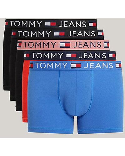 Tommy Hilfiger Set Van 5 Essential Boxershorts Met Logo - Oranje